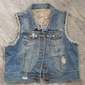 YMI Jean Vest for girls